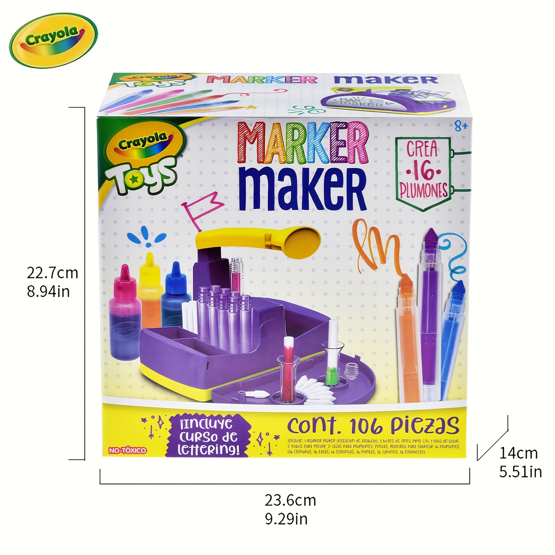  Science4you Marker Maker for Kids - Make Your Own Washable and  Scented Markers for Kids, Marker Set with 12 Activities + 65 Contents, Stem  Toys, Games, Gifts for 6+ Year Old