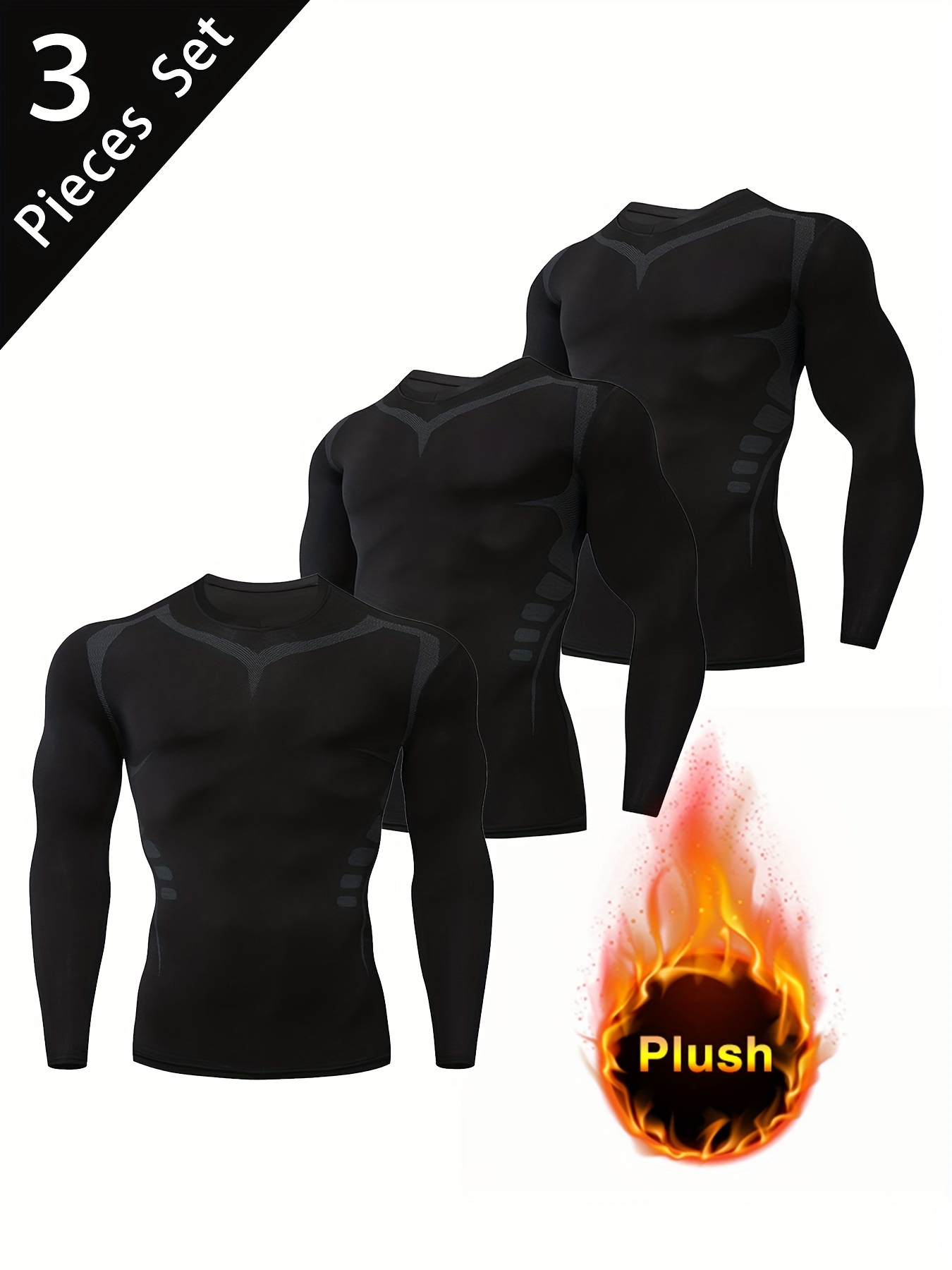 Compression Shirts Men Long Sleeve Athletic Cold Weather - Temu