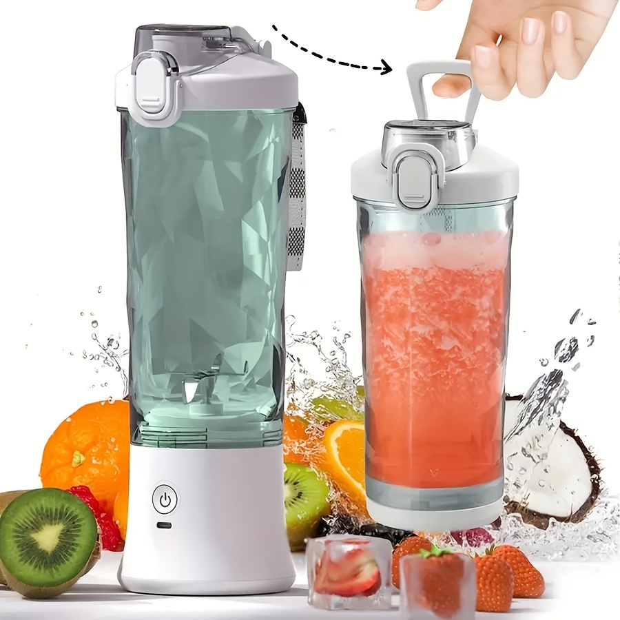 Portable Blender Electric Juicer Fruit Mixers 4000mah Usb - Temu