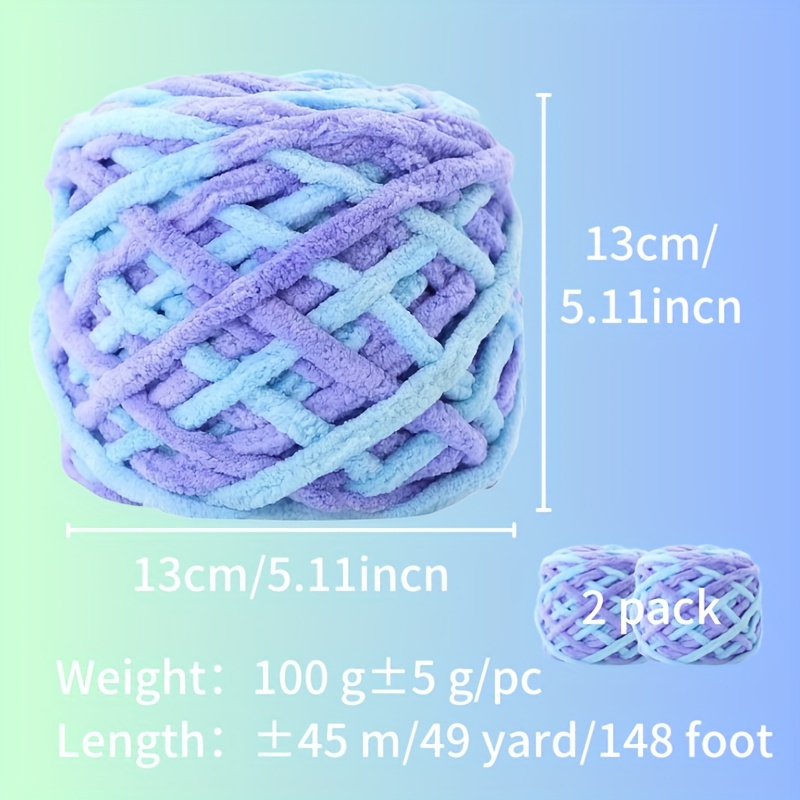 1pc Super Thick Yarn Chucky Blanket Velvet Iceland Puffy Yarn For Knitting  Crochet Scarf Soft Cheap Chenille Wool Purse Doll 100g Pc - Arts, Crafts &  Sewing - Temu