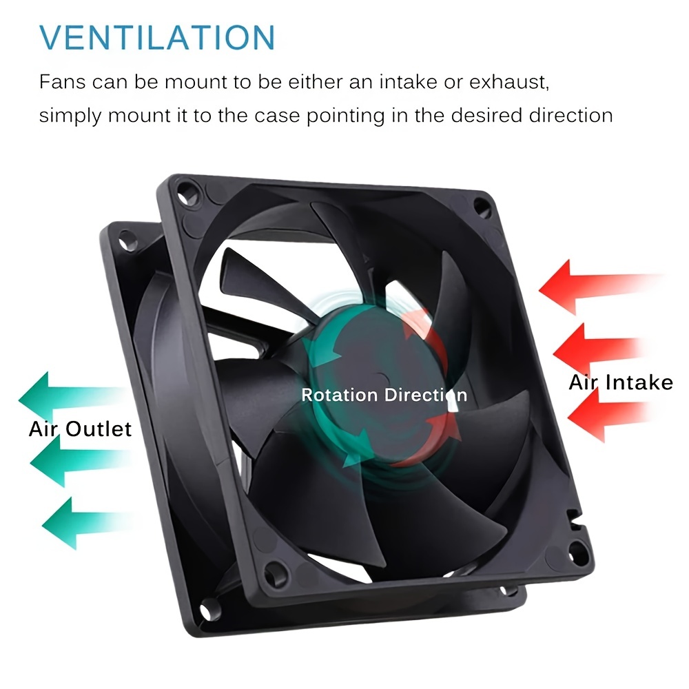Ventilateur hydraulique 5V XH2.54 1 pièces 8025 ventilateur de