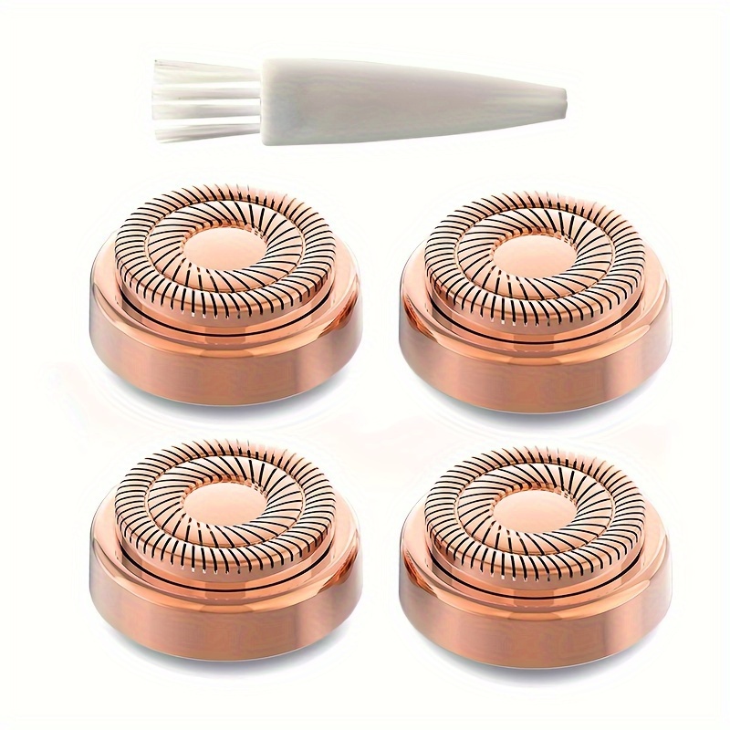 painless facial hair remover for women instantly remove peach fuzz chin cheek upper lip hair battery operated blush rose gold