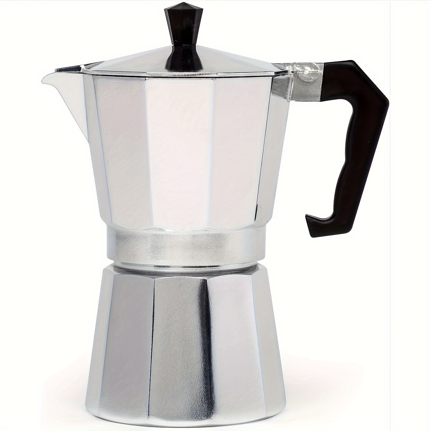 Cuban coffee maker, Aluminum construction . 9 cup GET ONE FREE Replacement