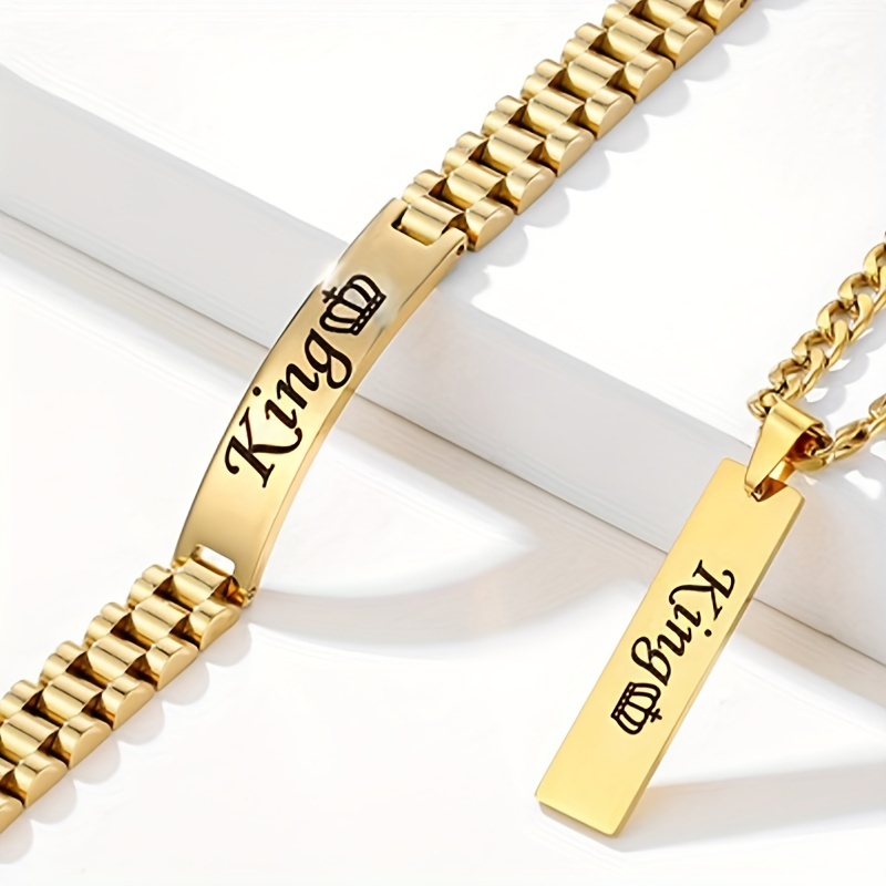 Women's Custom Letter Chain Bracelet