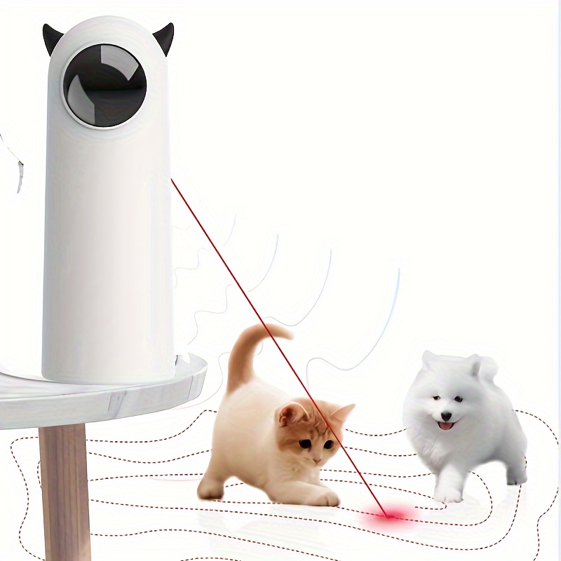 Jouet pour Chat : Pointeur laser automatique avec 3 Vitesses