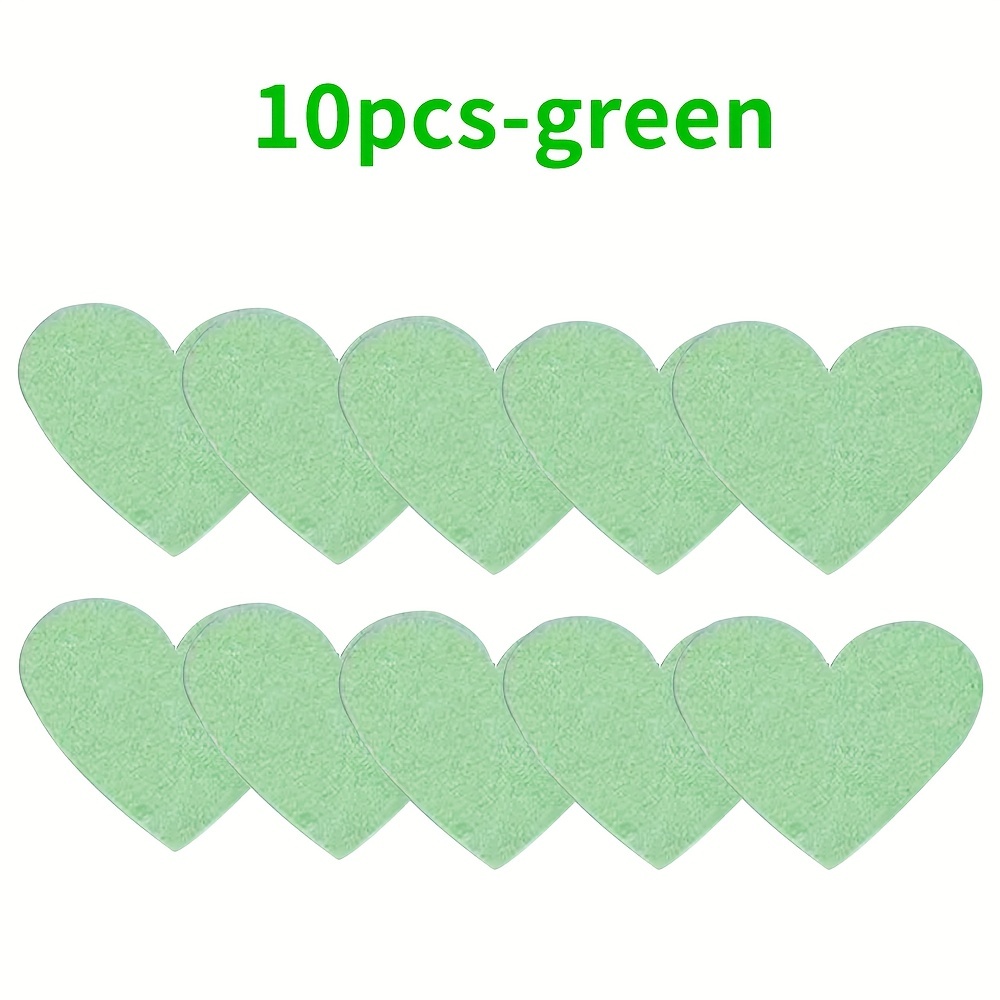 10pcs Dual Sided Cleansing Sponge Quick Foaming Non Irritating Perfect Face Wash