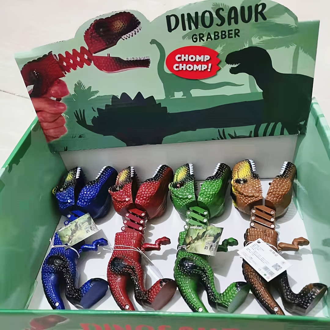 Petit Clip À Ressort Rétractable Dinosaure, Porte-clés Jouet Pour