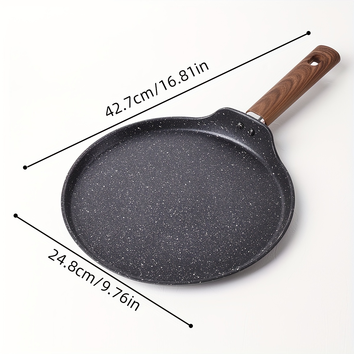 1pc Crepe Pans, Griddle For Making Tortillas, Quesadillas, Fajitas,  Pancakes, French Toast, For Induction Cooker, Cookware, Kitchen Utensils,  Kitchen