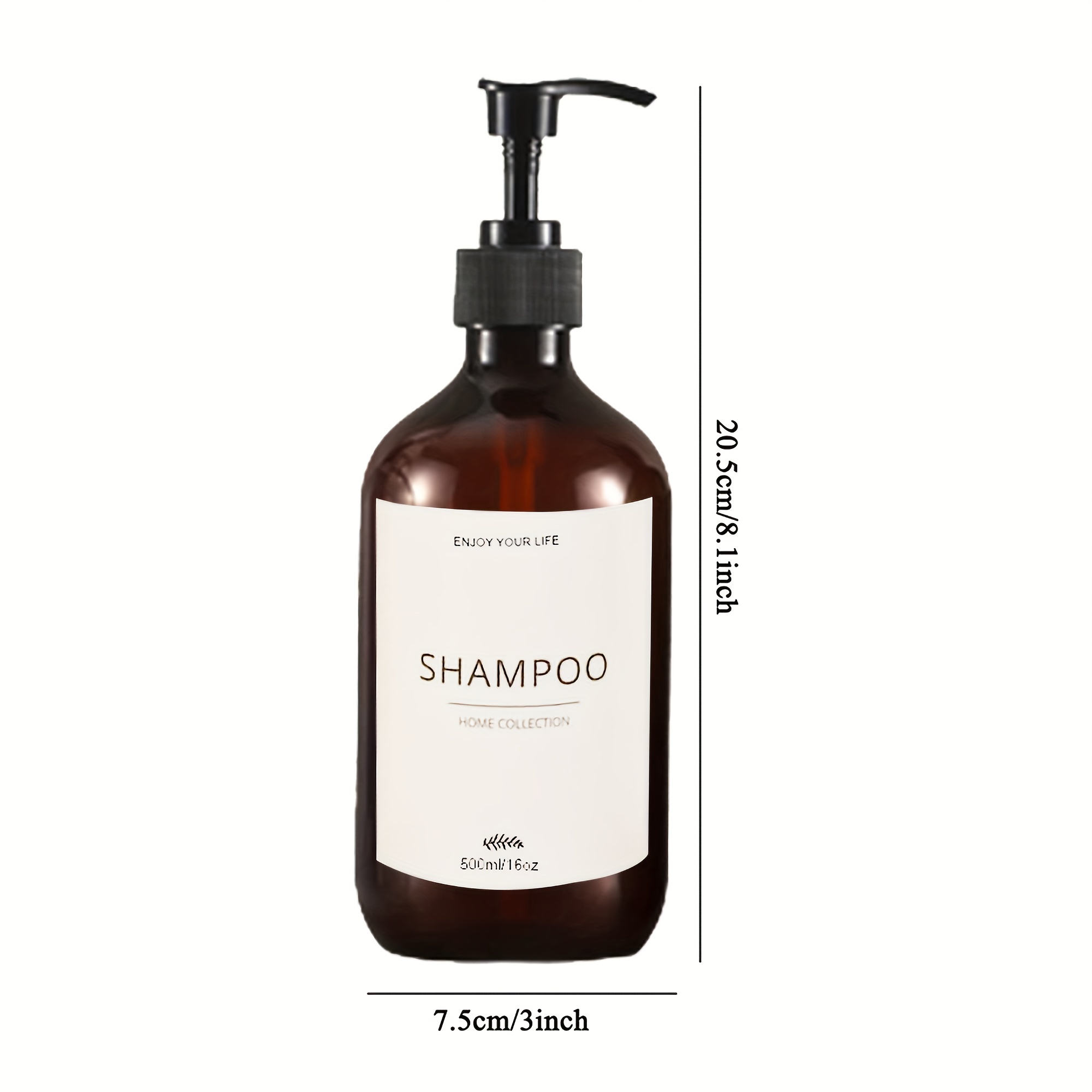 3 Flaconi Ricaricabili Shampoo E Balsamo Dispenser Shampoo - Temu  Switzerland