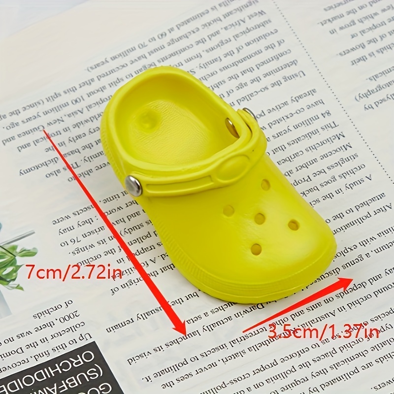 1pc Mini Clogs Fit For Crocs Jibbitz Sandals Gift Idea For Friends And  Family Cute Shoe Decorations Accessories 