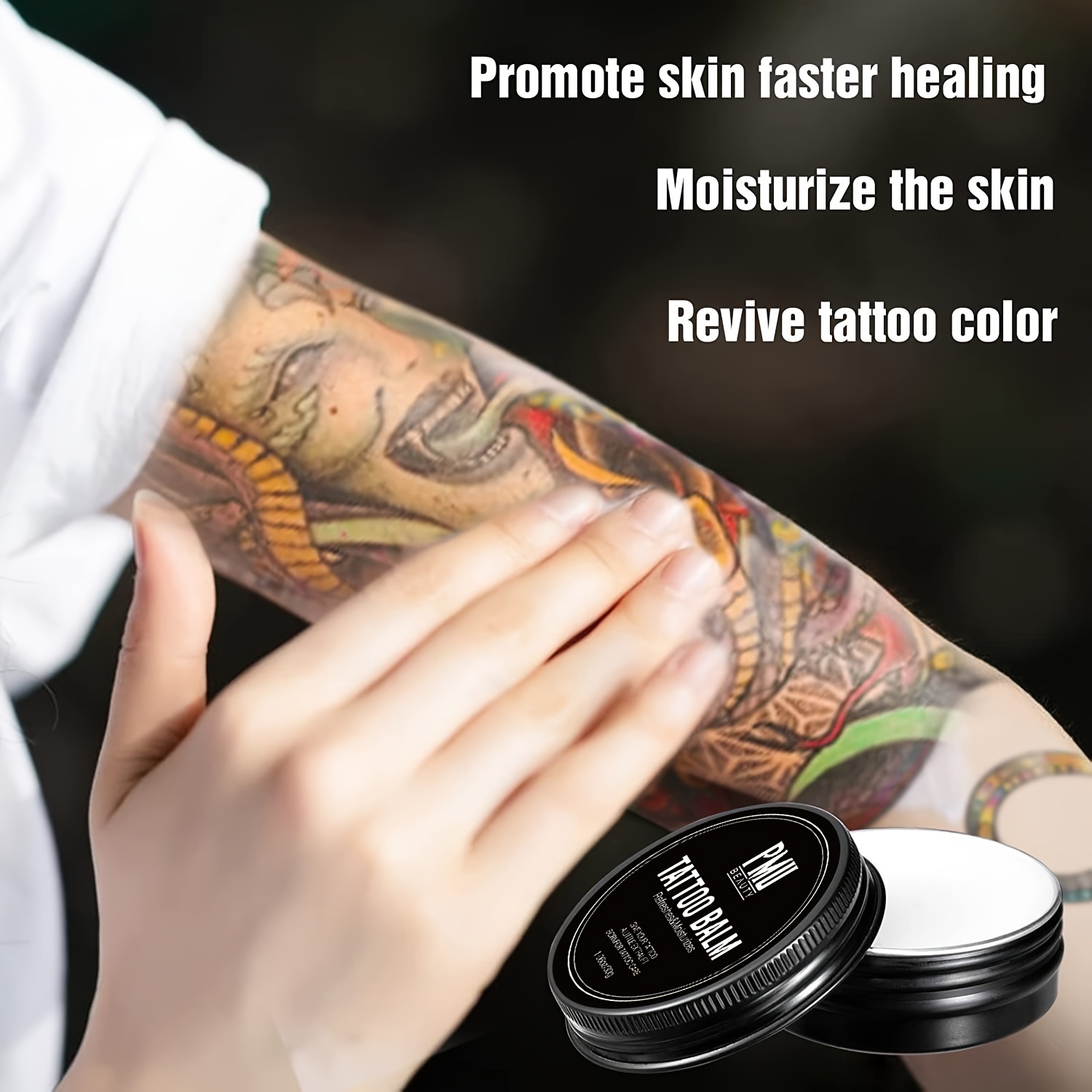Mad Rabbit Tattoo Balm & Aftercare Cream - Tattoo Lotion for Color  Enhancement - Brightener & Moistu