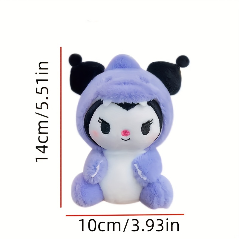 Sanrio Cinnamoroll Keychain Plush Toys 10cm Kuromi My Melody Cat