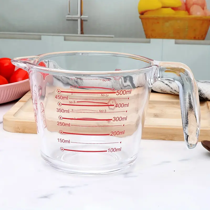 Measuring Cup, Glass Liquid Measuring Cups, Kitchen Liquid