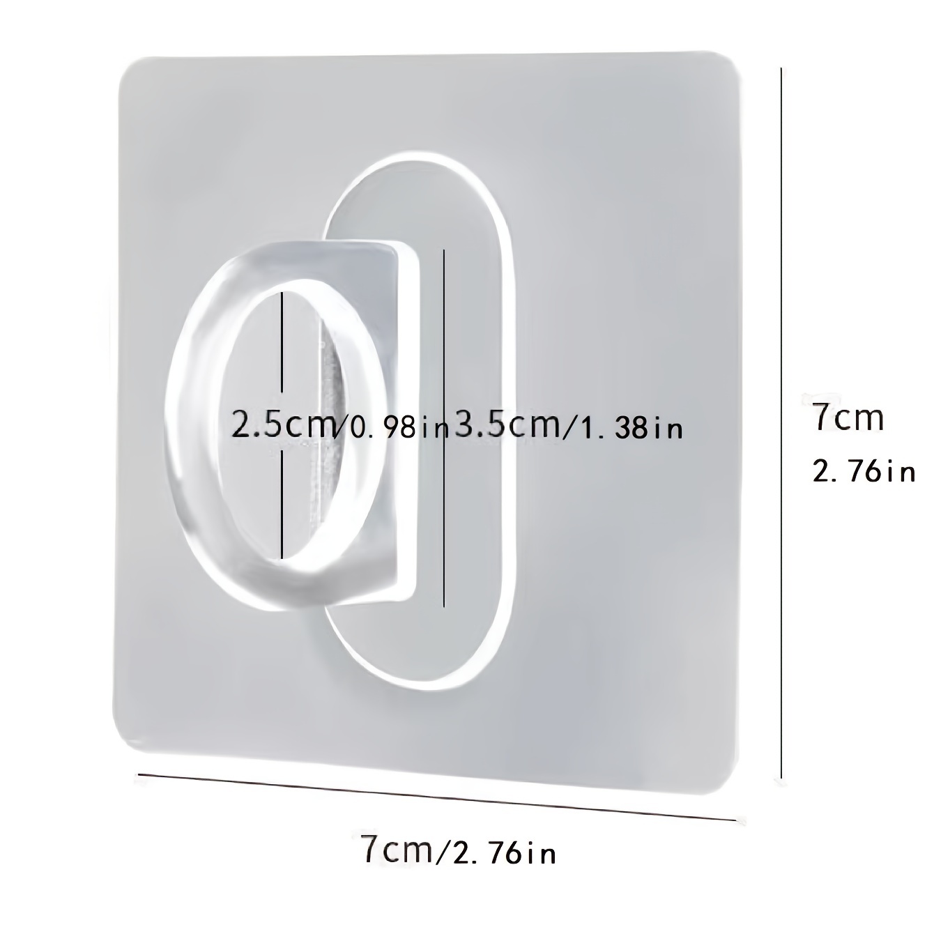 2 Uds. Soporte Barra Cortina Sin Perforaciones Ganchos - Temu Chile