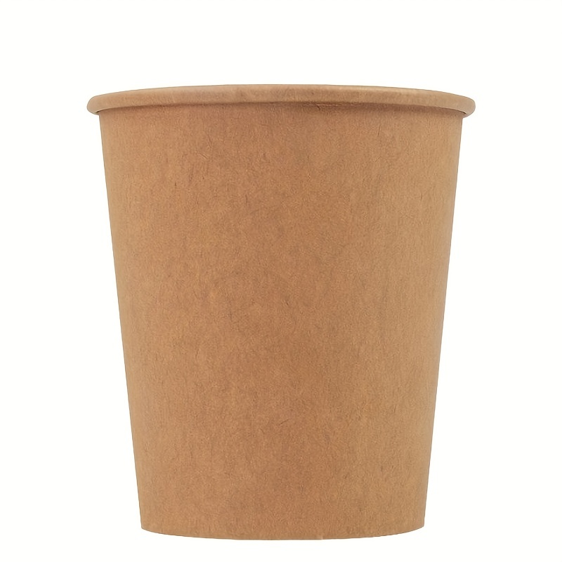 50 Vasos De Papel Desechables De 9 Onzas, Ideales Para Café Caliente,  Gruesos Y Duraderos. - Temu