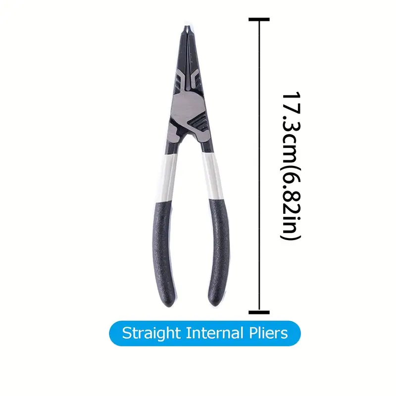 Inner Outer Ring Stopper Pliers Inner Curved Outer Curved - Temu