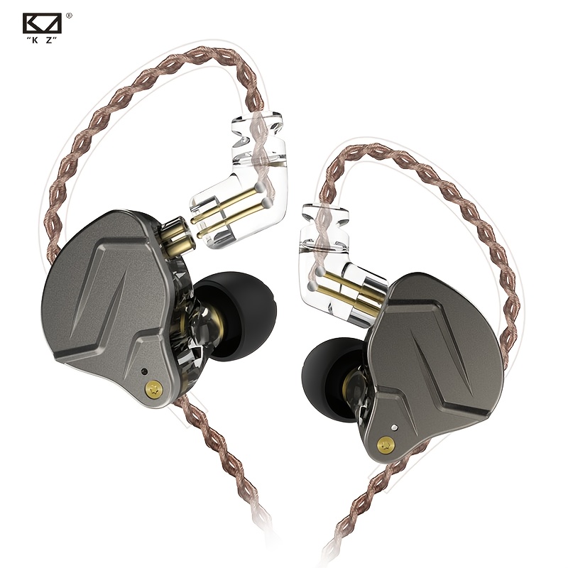 

Kz Zsn Pro In Ear Monitor Dual Drivers 1ba 1dd In Ear Earphones Hifi Power Bass Earbuds Headphones High Clarity Sound Wired Earphones With Detachable Cable
