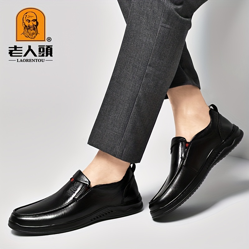 Men's 2023 New Oxford Shoes Trendy Durable Non Slip Dress Shoes - Temu