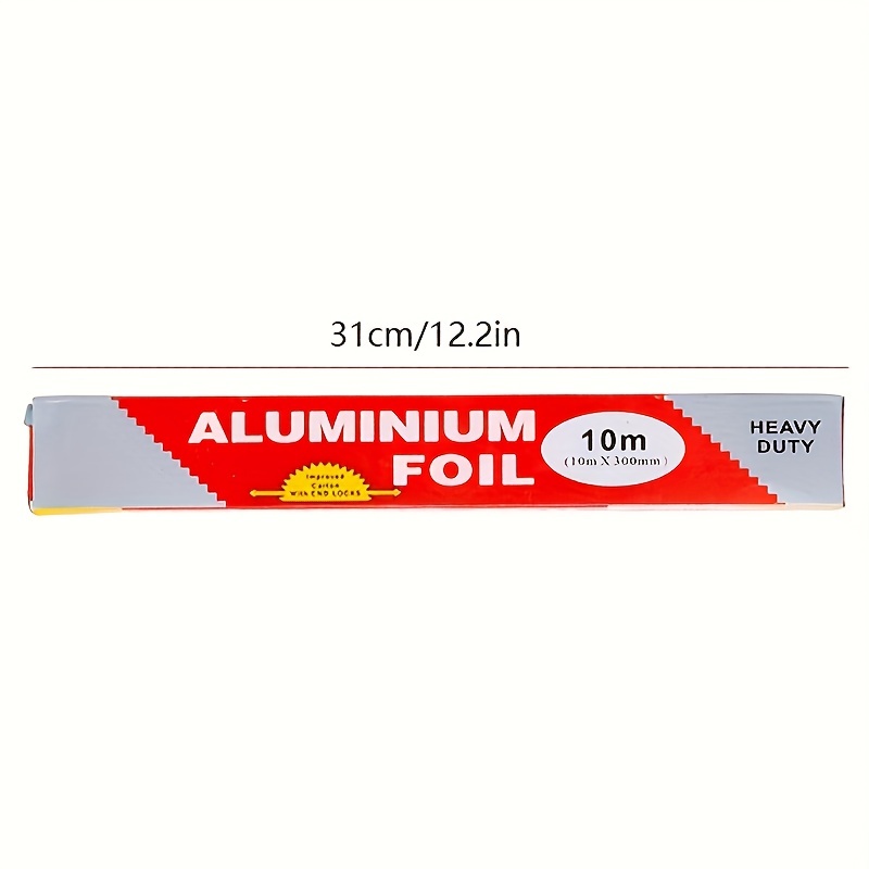 1 Roll Household Durable Non Stick Aluminum Foil For Bbq Roasting Baking  And Food Storage Baking Supplies Kitchen Items - Health & Household - Temu  Malaysia