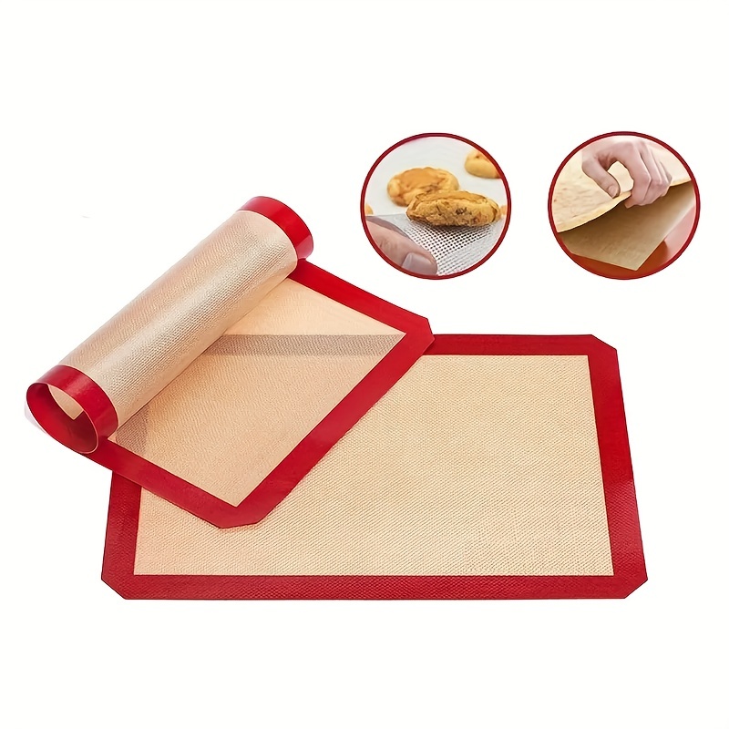 1pc Silicone Baking Mat Food Grade Silicone Baking Mat Non Stick Silicone  Baking Mat Reusable Cookie