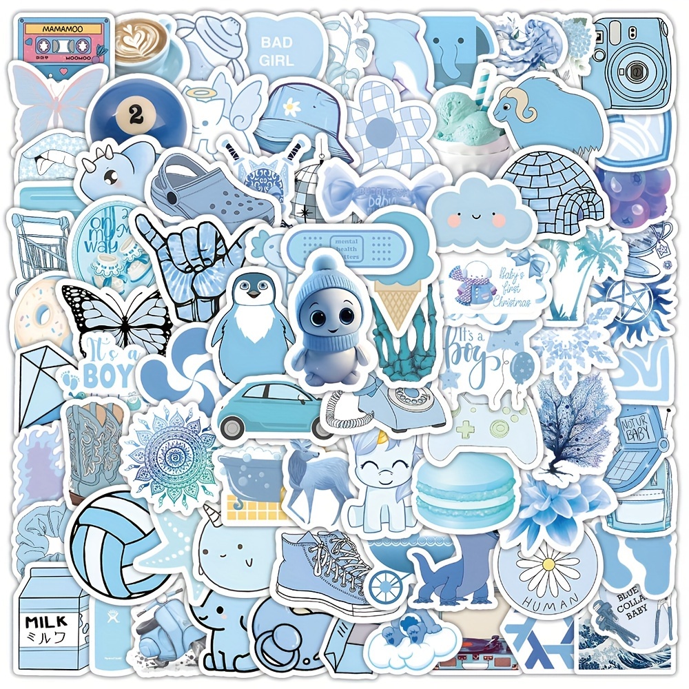 200 Pcs Aesthetic Stickers,VSCO Mixed Stickers Cute Animal Stickers Pack  Waterproof Vinyl for Water Bottle,Laptop,Phone,Skateboard Stickers for  Adults