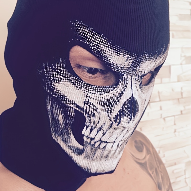 Scary Skull Balaclava Mask for Halloween Cosplay