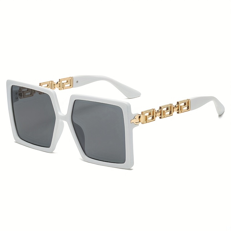 Men's Oversized Square Sunglasses UV400 Protection