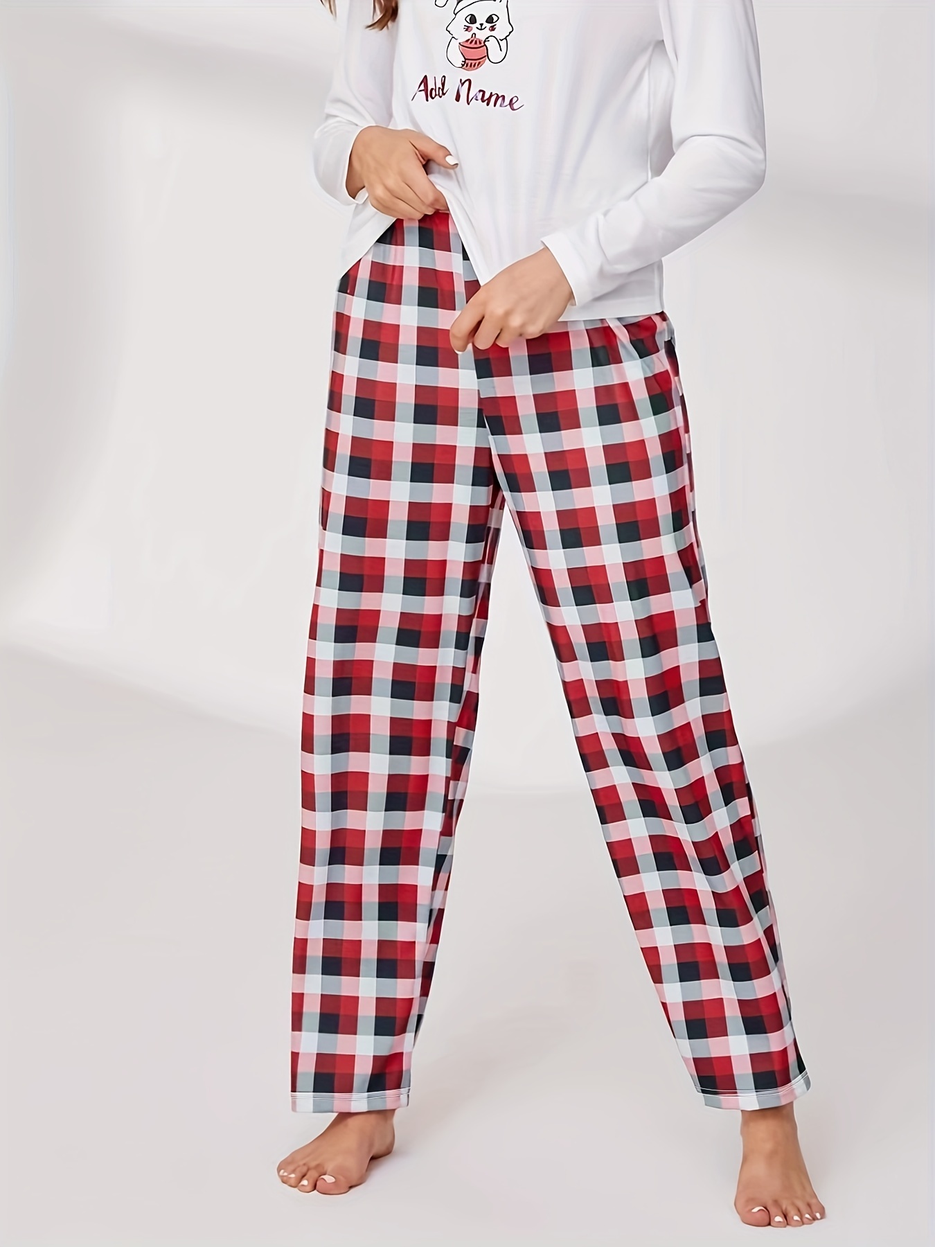 Plaid Pajama Pants - Temu Canada