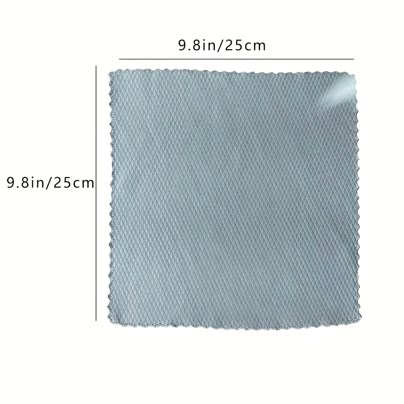 Square Cleaning Cloth Wipe The Glass Without Leaving Marks - Temu