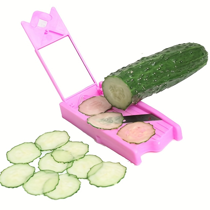 Pink/Green Vegetable Spiralizer Slicer Shred Device Spiral Slicer