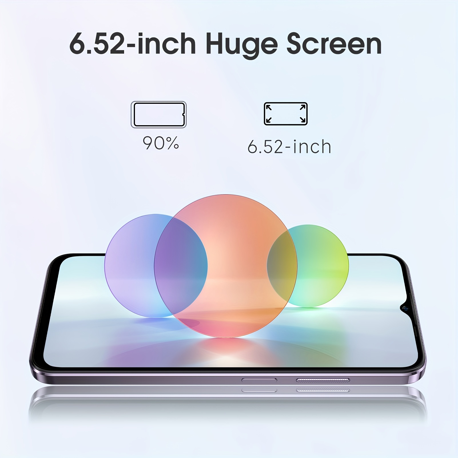 Ulefone Note 16 Pro Unlocked Smartphones NFC, 16+128GB, 50MP Rear Camera,  Android 13, 8-core Processor, 8MP Front Camera, 6.52” Display, 4400mAh,  Type