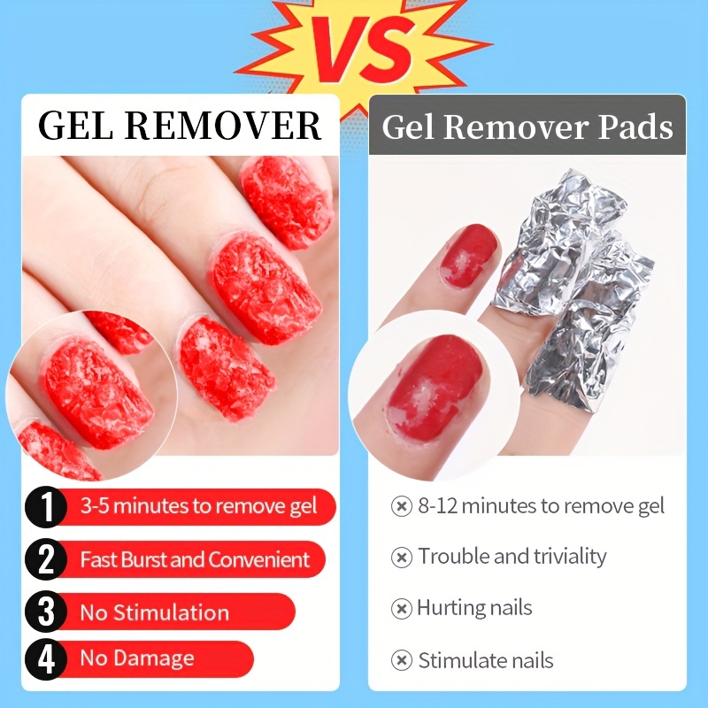 Burst Magic Remover Cleaner Removal Brust Manicure Nail Gel Polish
