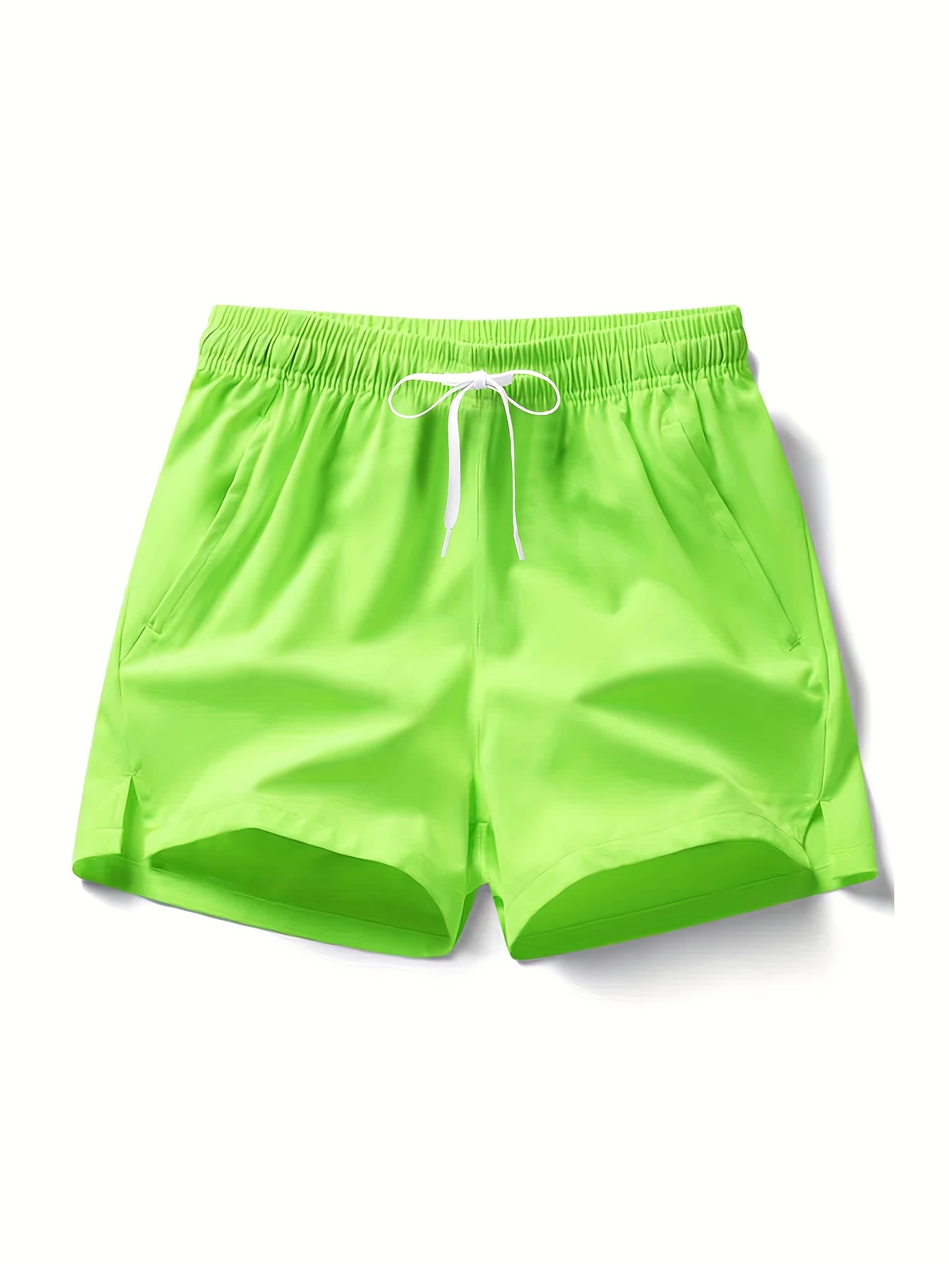 Pantalones cortos para para hombre en 1, pantalones cortos deportivos para  gimnasio, pantalones de verano para gimnasio Verde Zulema Shorts deportivos