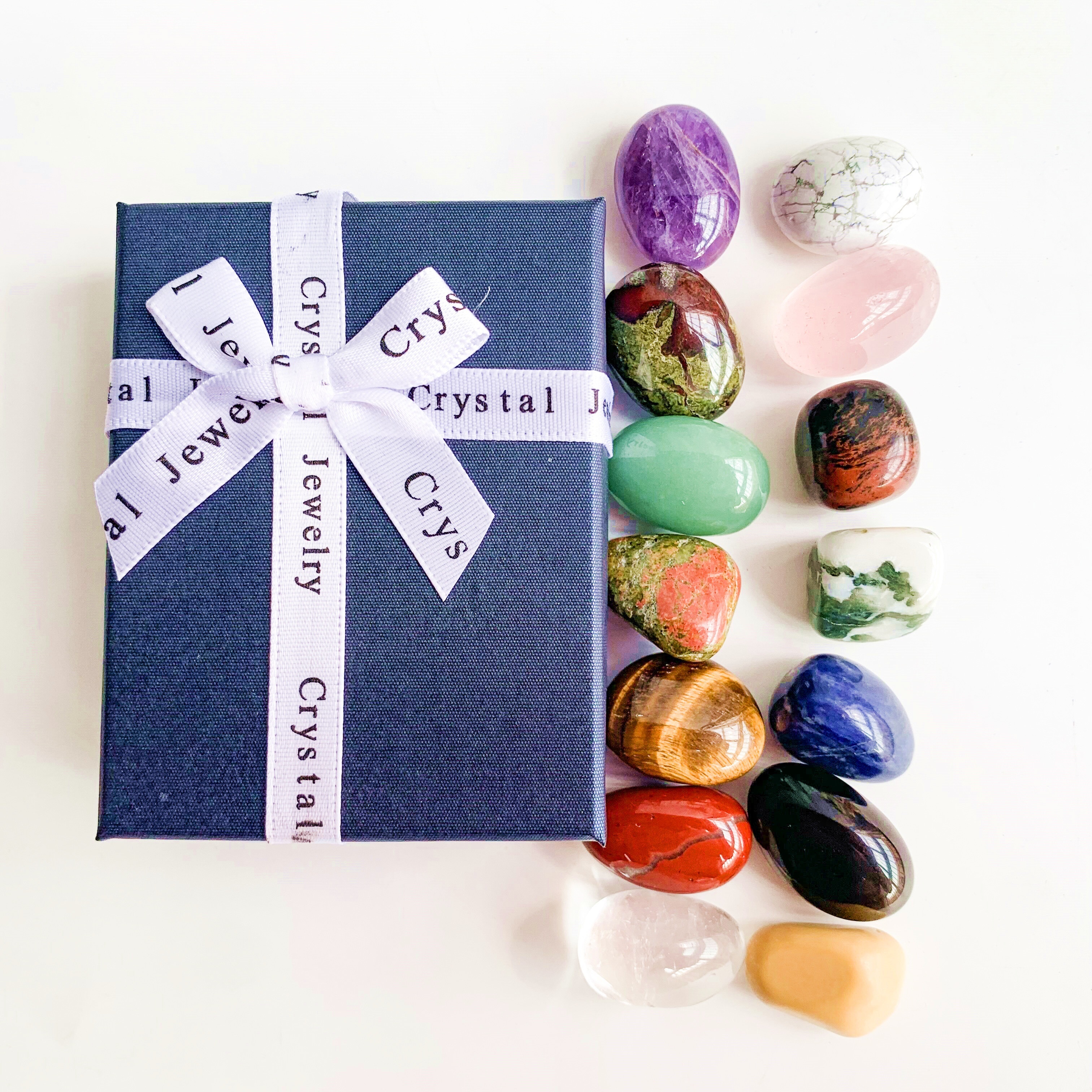 7 14шт камни чакры, катящийся камень, коробка, цветочный горшок, аквариум, декоративный камень, аксессуары для изготовления украшений, детали 9