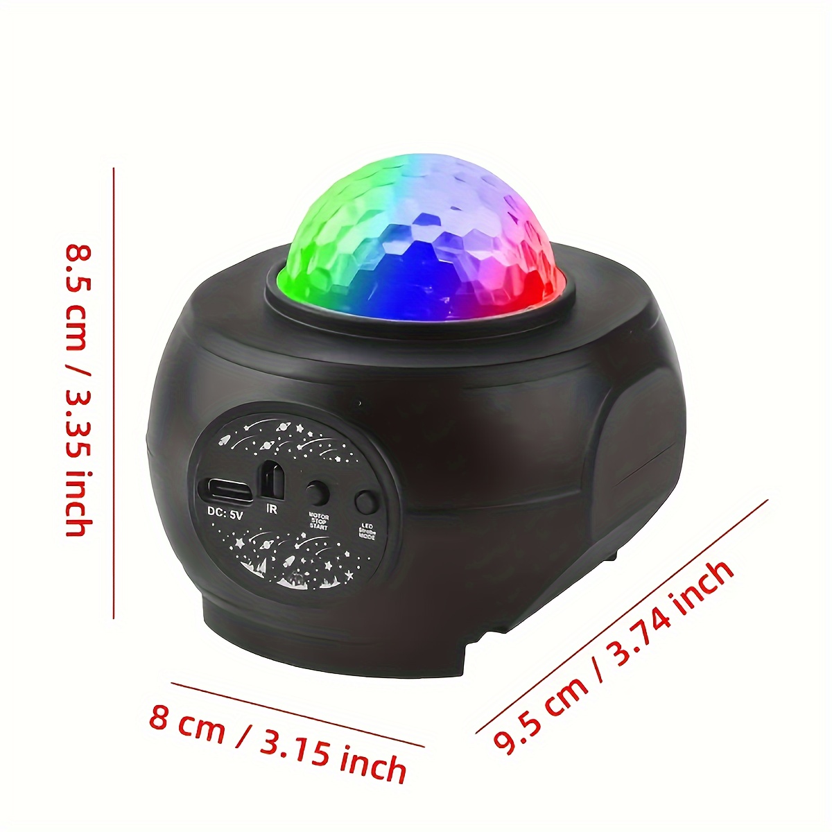 Star Projector Lamp Milky Way Projector For Bedroom Music - Temu