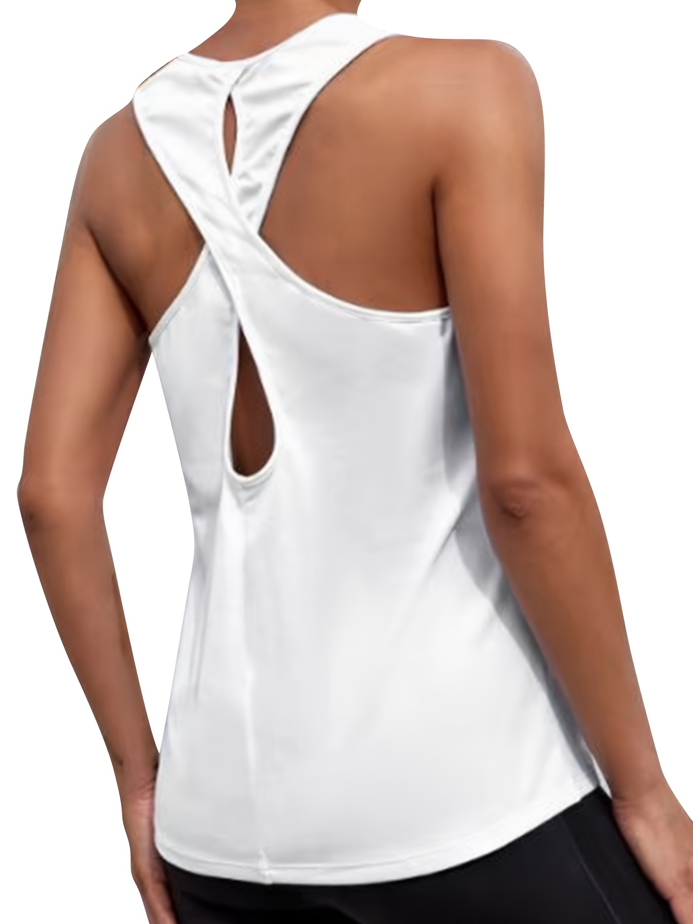 Backless Workout Top