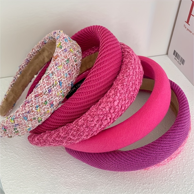 

Elegant Wide Brimmed Head Band Trendy Non Slip Hair Hoop Vintage Hair Decoration For Women And Daily Uses