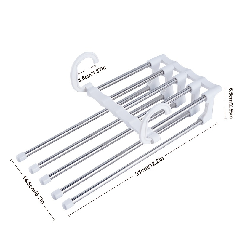 Stainless Steel Multi functional Pants Hanger 1 Foldable - Temu