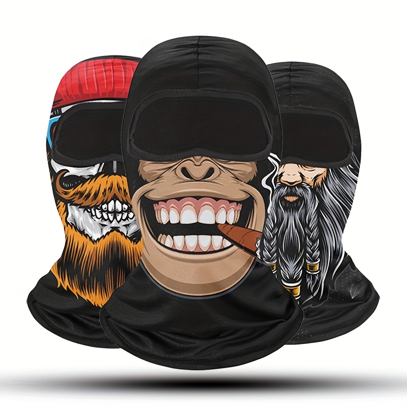Máscara De Motocicleta Para Ciclismo De Invierno Gorro - Temu