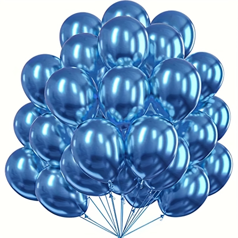 30pcs, 5-inch Chrome Balloons - Perfect for Birthday, Wedding, Graduations, Anniversaries, And More for Halloween Christmas Easter gift -winter, new year, Easter Room Decor