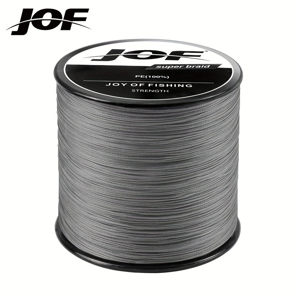300m/328yds X4 Braided Fishing Line, PE Multifilament Fishing Line With  6-100LB (2.72-45.36KG) Max Drag, Suitable For Saltwater & Freshwater Fishing