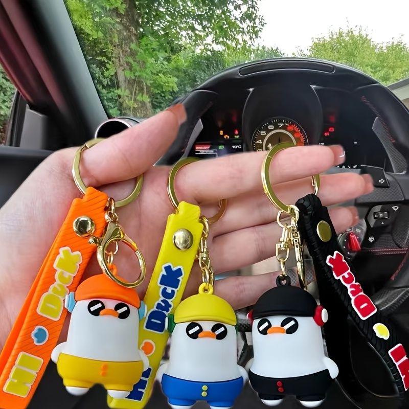 1pc Cute Cartoon Cool Duck Car Key Chain Creative Car Keychain Car Key Ring With Lanyard Bag Pendant Car Key Pendant Car Accessaries For Car Key - Automotive - Temu Canada 1pc Cute Cartoon Cool Duck Car Key Chain Creative Car Keychain Car Key Ring With Lanyard Bag Pendant Car Key Pendant Car Accessaries For Car Key - Automotive - Temu Canada