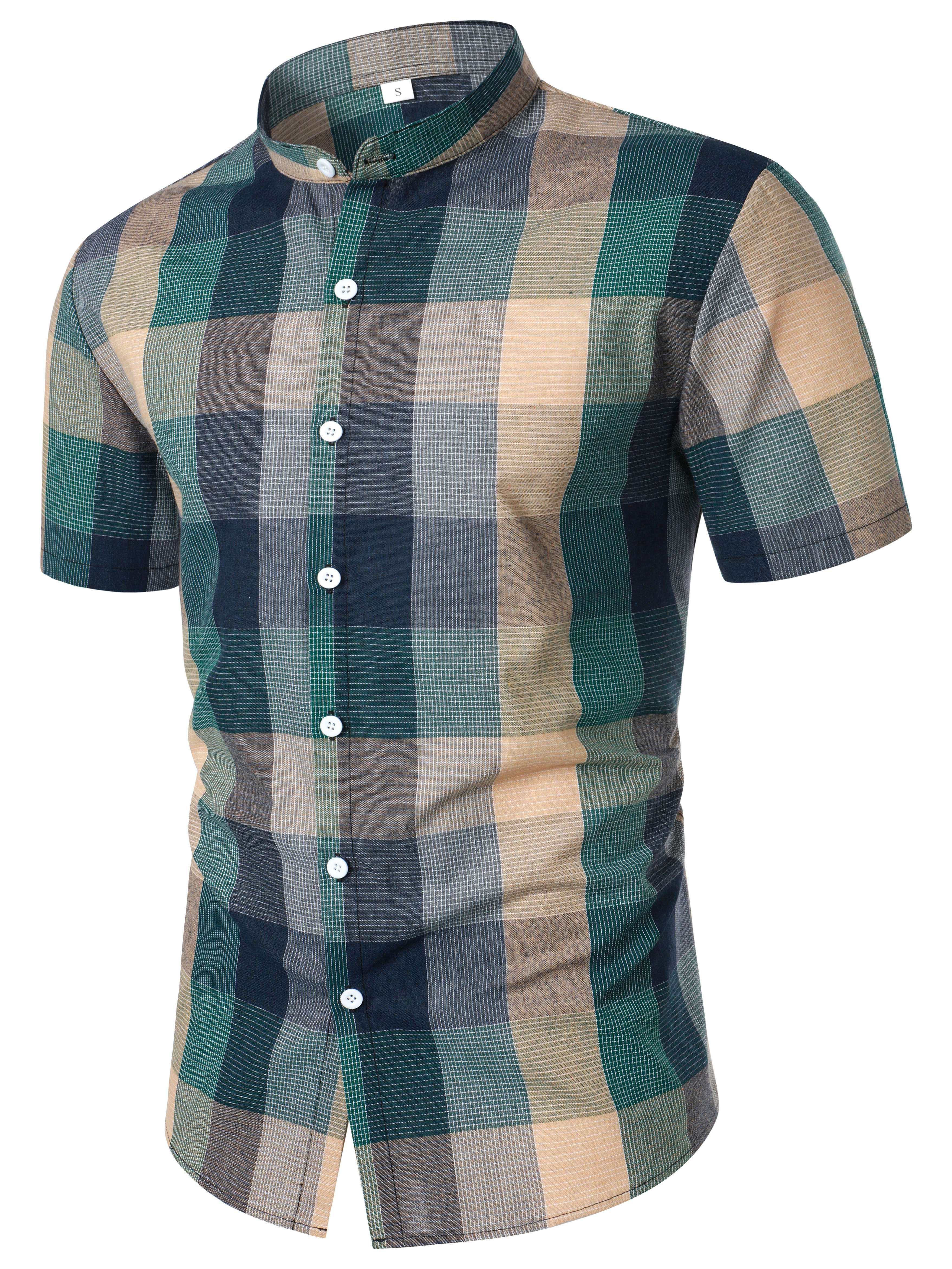 Men Shirts Short Sleeve - Temu Australia