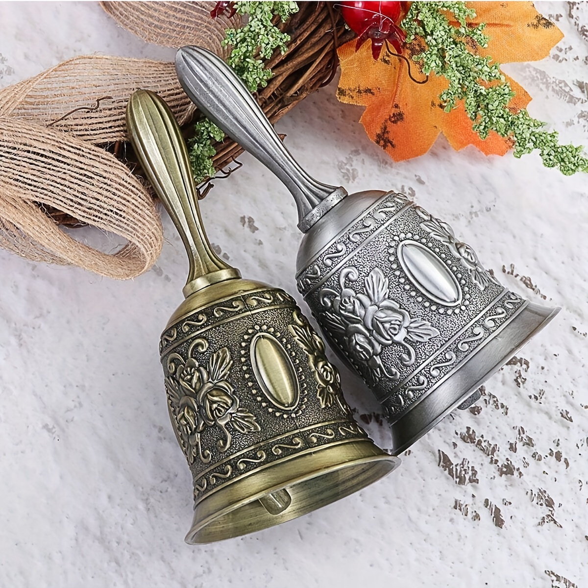 Value Pack Small Decorative Bells Mini Gold Craft Bells - Temu
