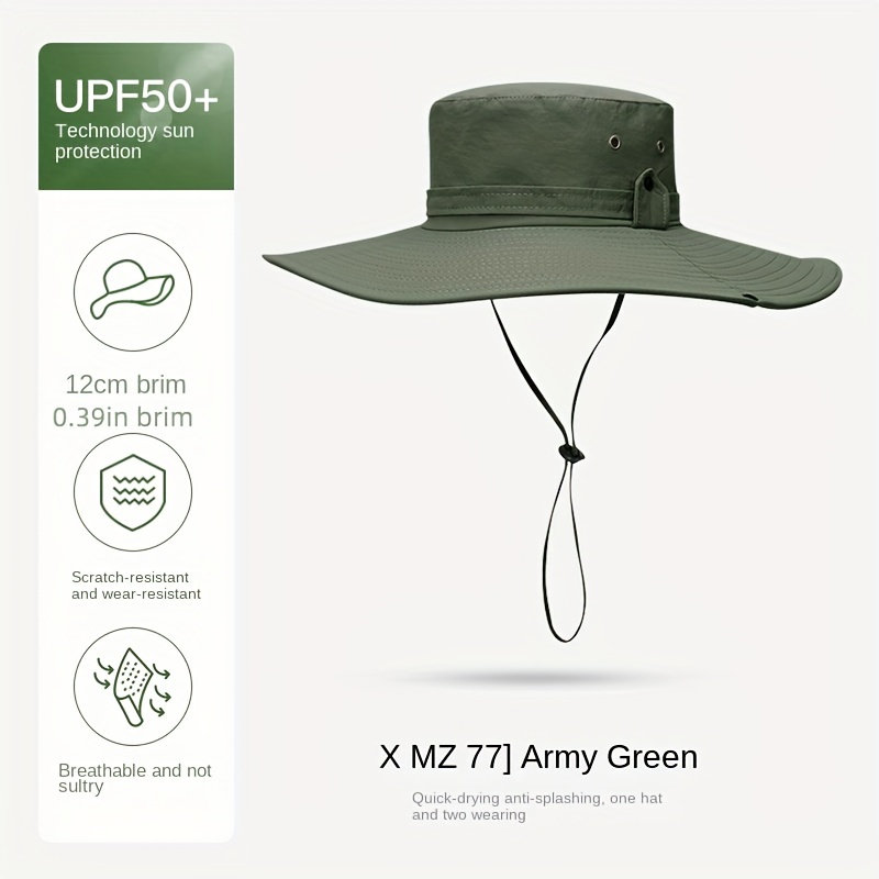 Stylish Sun Protection Fishing Hat For Men Ideal For Outdoor