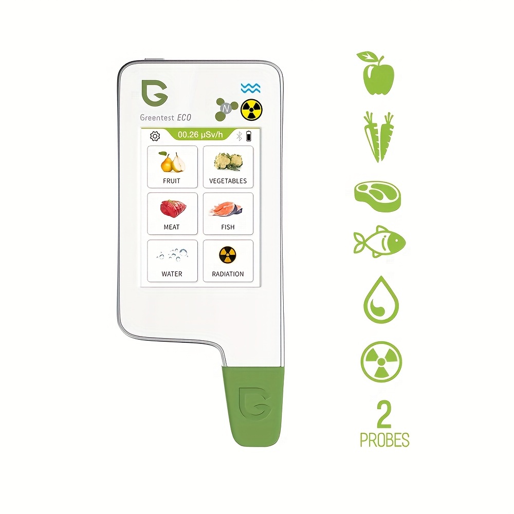 Greentest Eco Digital Food Nitrate Tester, High Accuracy Radiation  Detector Geiger Counter Water Quality Meter Tds Hardness Ppm Analyzer  Dosimeter For Vegetable, Fruit, Meat, Fish, Water Temu Bulgaria