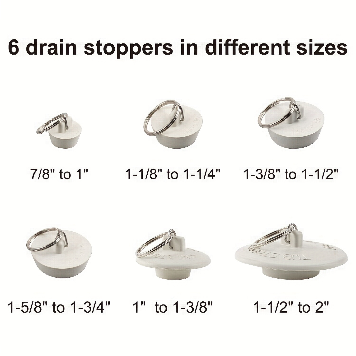 The 7 Common Types of Bathtub Drain Stoppers