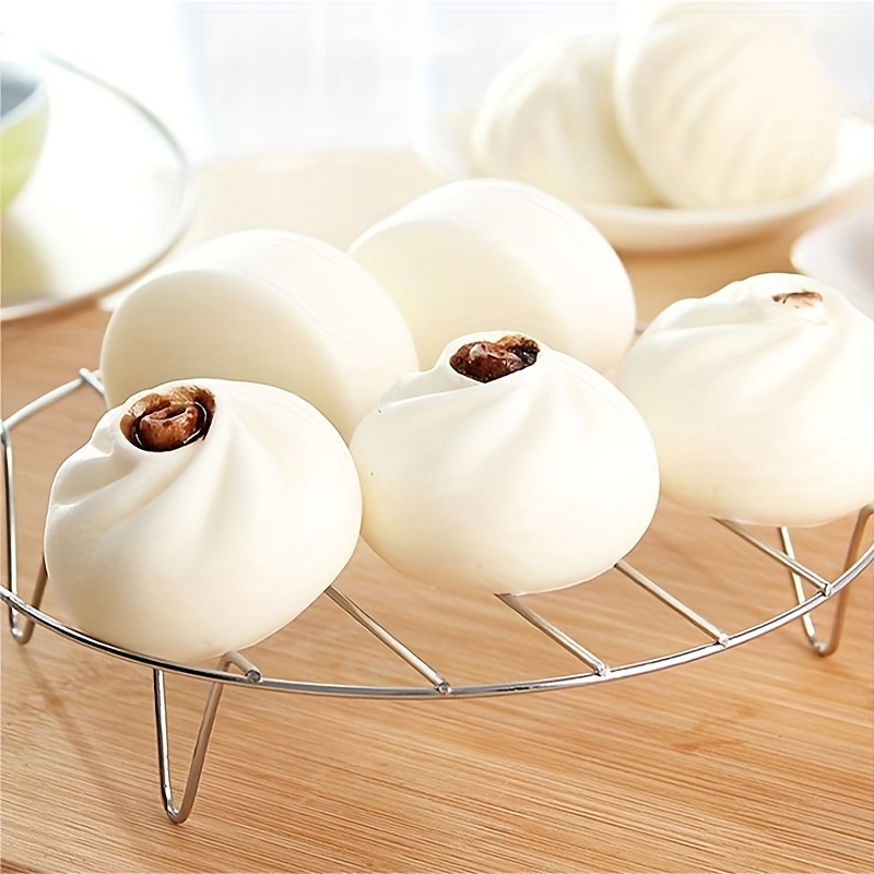 Three legged Steaming Rack Dumpling Steamer Rack Stainless - Temu