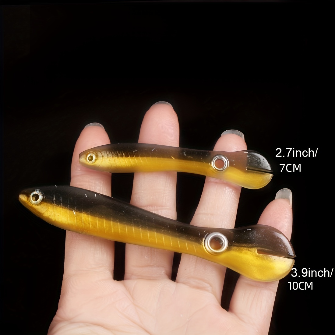 Soft Fishing Lure Set Bionic Loach Bait Barbed Hooks Perfect