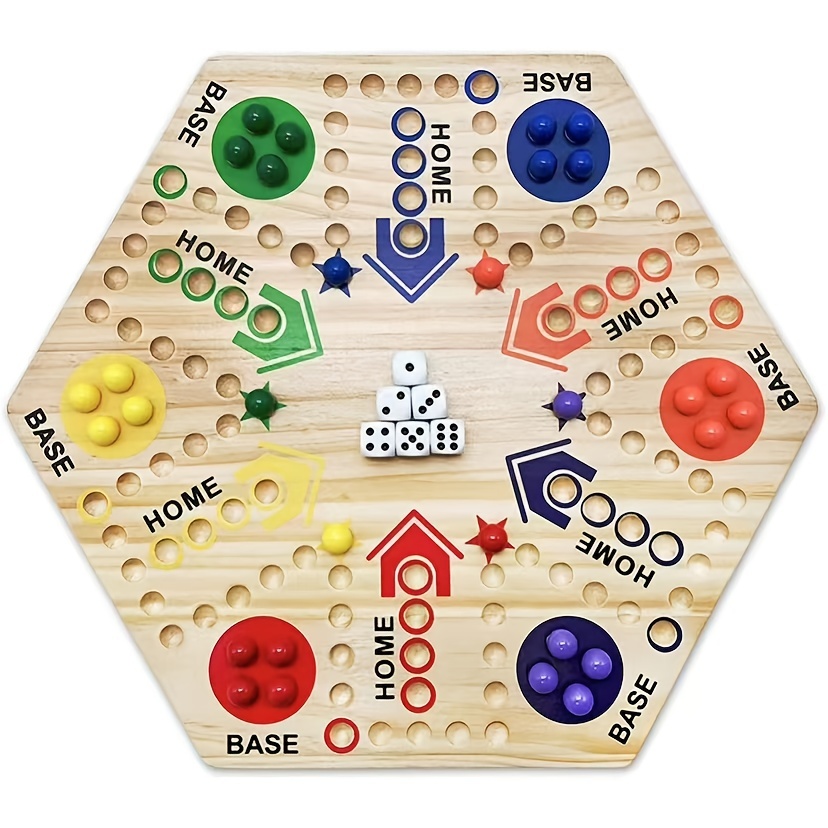 Ludo Wooden Classic Game -  Israel